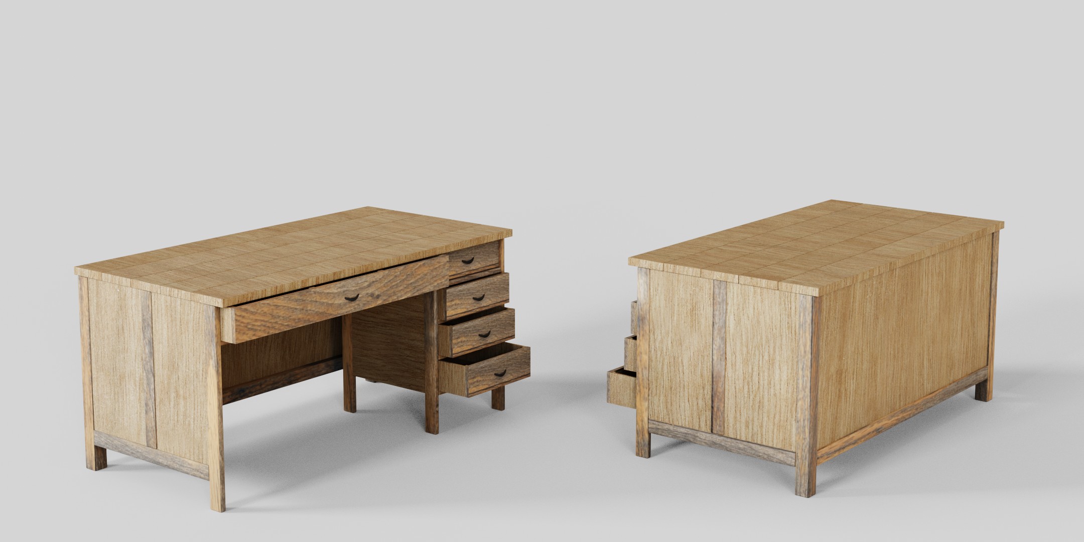 fig 28: Mesa Básica de madera